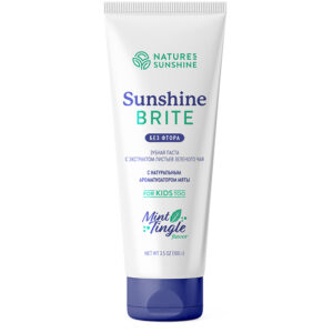 Зубная паста с экстрактом листьев зеленого чая Sunshine Brite with green tea leaf extract